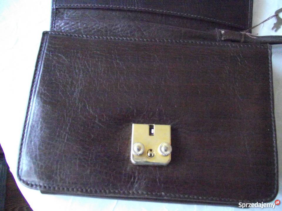 MARKOWA SASZETKA NA DOKUMENTY Z NATURALNEJ SKÓRY Piła