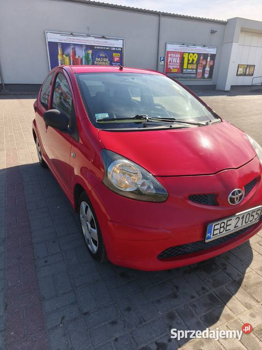 Toyota Aygo 5 drzwi 2007 mazowieckie Sochaczew