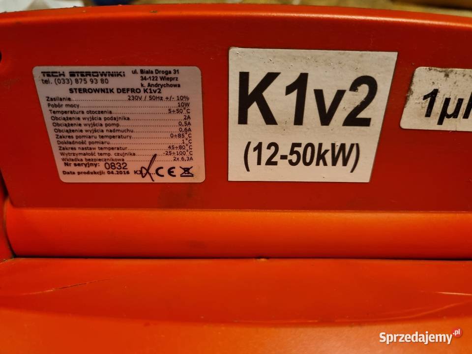 Sterownik pieca Defro K1v2 Tech pomorskie Szumleś Szlachecki