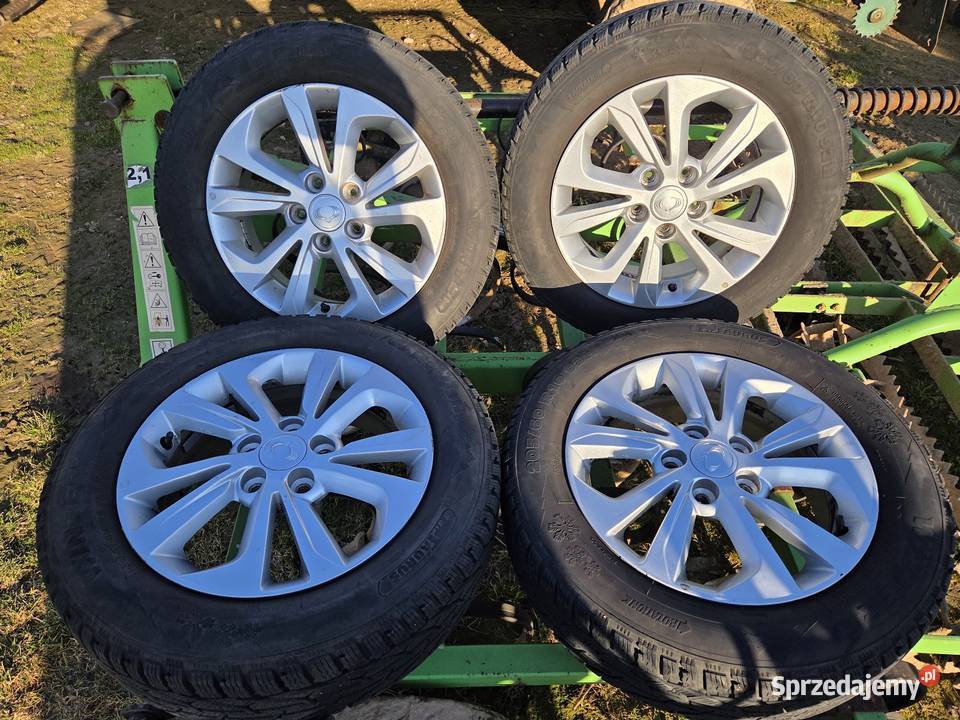 Koła aluminiowe z oponami zimowymi do ssangyong