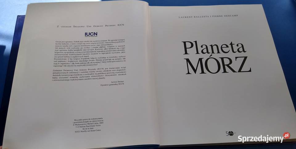 Planeta mórz Laurent Ballesta i Pierre Descamp ISBN 9788321344867 Gdańsk sprzedam