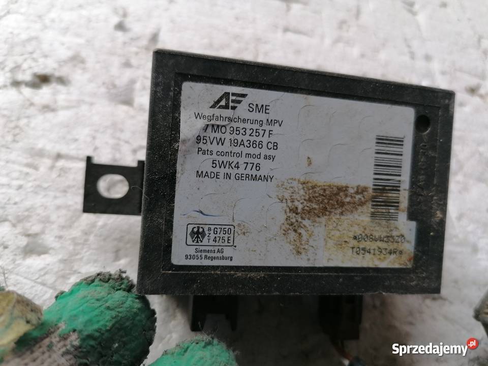 Zestaw Startowy Seat Alhambra 19TDI 110 osobowe