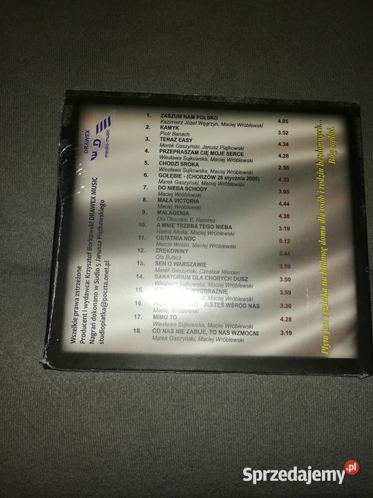 Maciej Wróblewski Zaszum nam Polsko CD NOWA śląskie Katowice