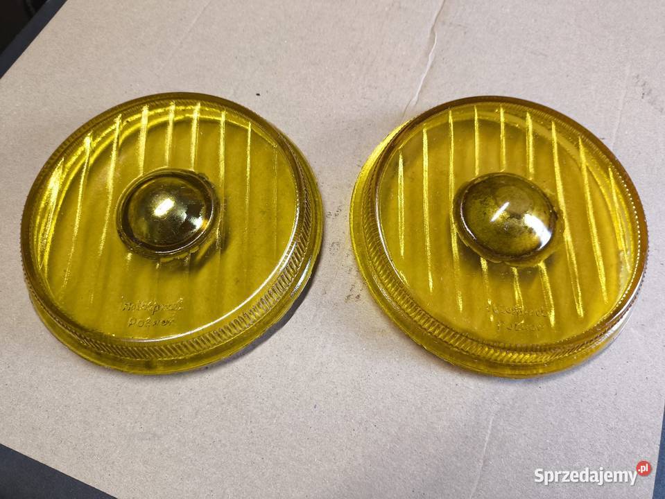 Klosz lampa halogen Motosprzęt Poznań PRL syrena Lutoryż