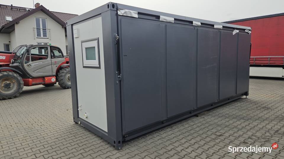 Domek kontenerowy 36 m2 letniskowy WC prysznic Pozostałe mazowieckie Sochaczew