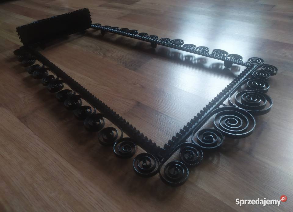 Rama metalowa lustro PRL Industrial Loft Vintage Szczecinek