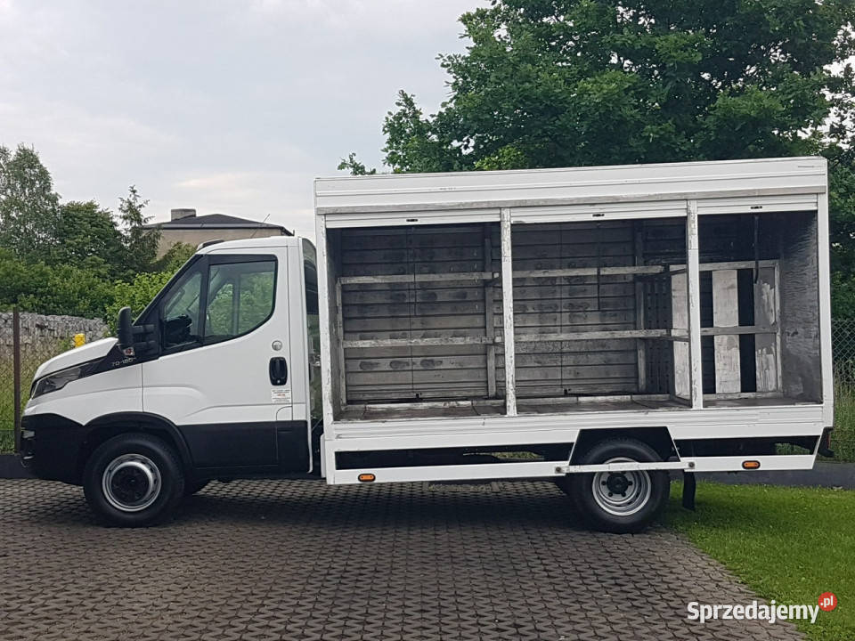 Iveco 70C18 KONTENER ROLETY BOK DO TRANSPORTU