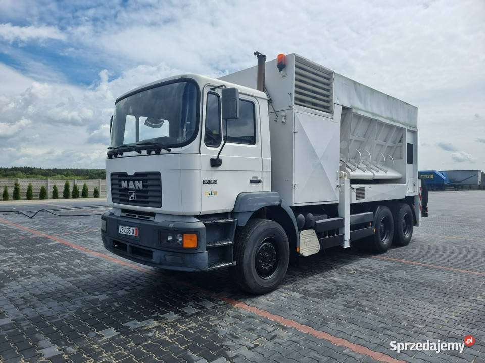 MAN MTS odkurzacz koparka ssąca substancje świętokrzyskie Daleszyce