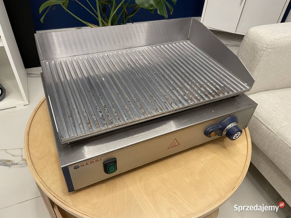 Elektryczna płyta grillowa ryflowana Hendi Mielno sprzedam