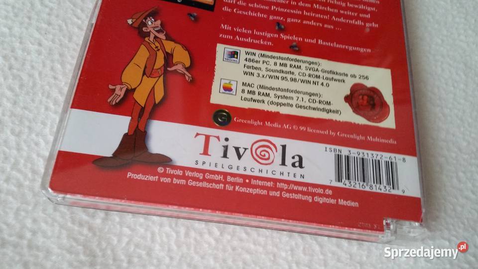 Das Tapfere Schneiderlein Simsala Grimm CDRom Puławy sprzedam