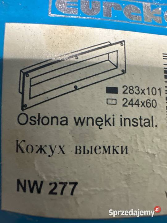 Osłona wnęki instalacyjnej 283x101 Dom i Ogród śląskie sprzedam