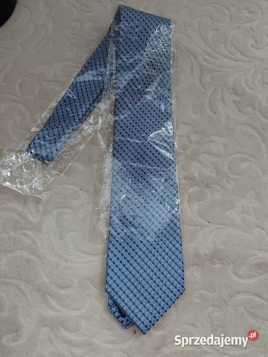 SuitConnection Niebiesko granatowy krawat Kraków