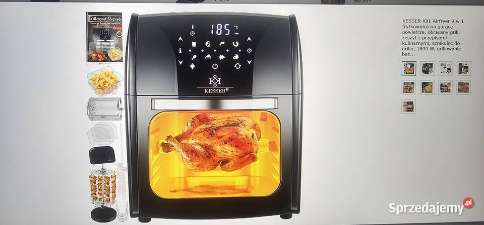 KESSER XXL Frytkownica 9 w 1 Gril Szprotawa sprzedam