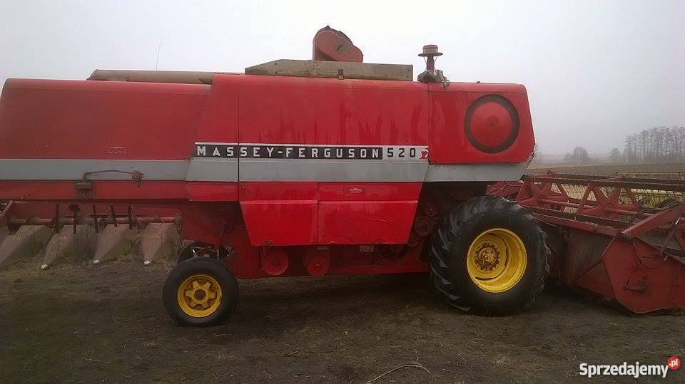Sprzedam kombajn zbożowy Massey Ferguson 520 nieuszkodzony Kikół-Wieś