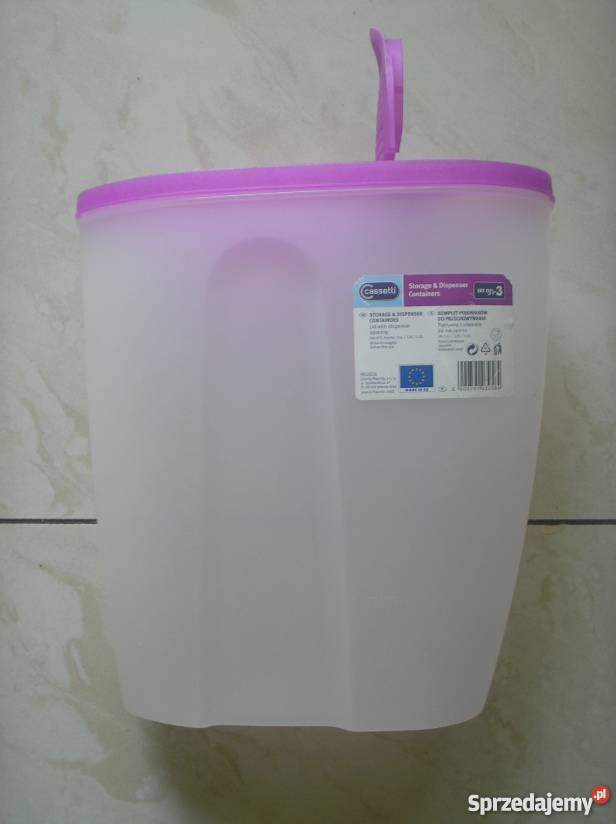Nowy plastikowy pojemnik do przechowywania 5l małopolskie Kraków