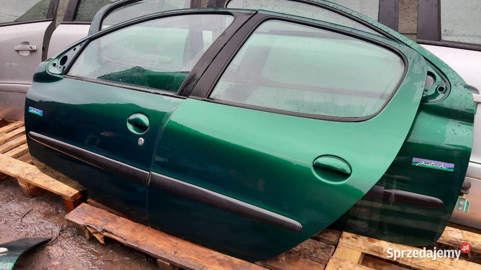 drzwi lewe przód tył Peugeot 206 hatchback lak dolnośląskie Dębno