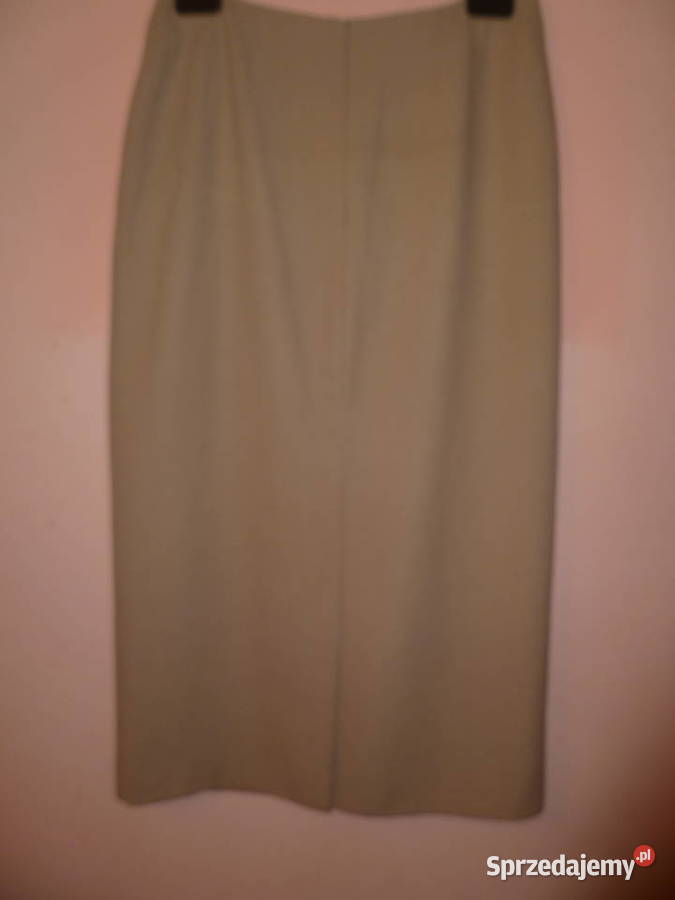 Spódnica maxi ołówkowa brązowy/beżowy Spódnice i sukienki sprzedam
