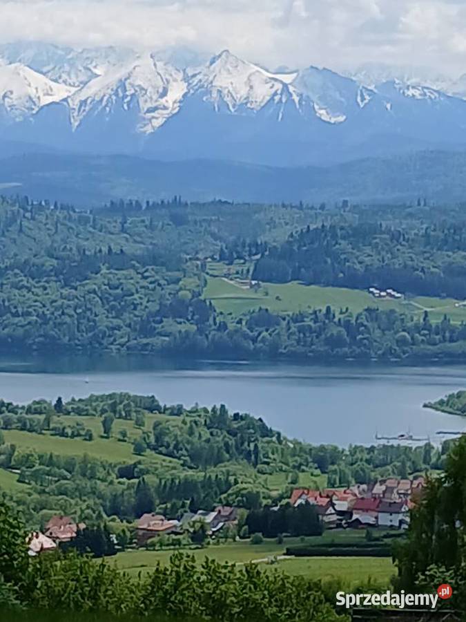 Działka z widokiem na jezioro czorsztyńskie i Czorsztyn sprzedam