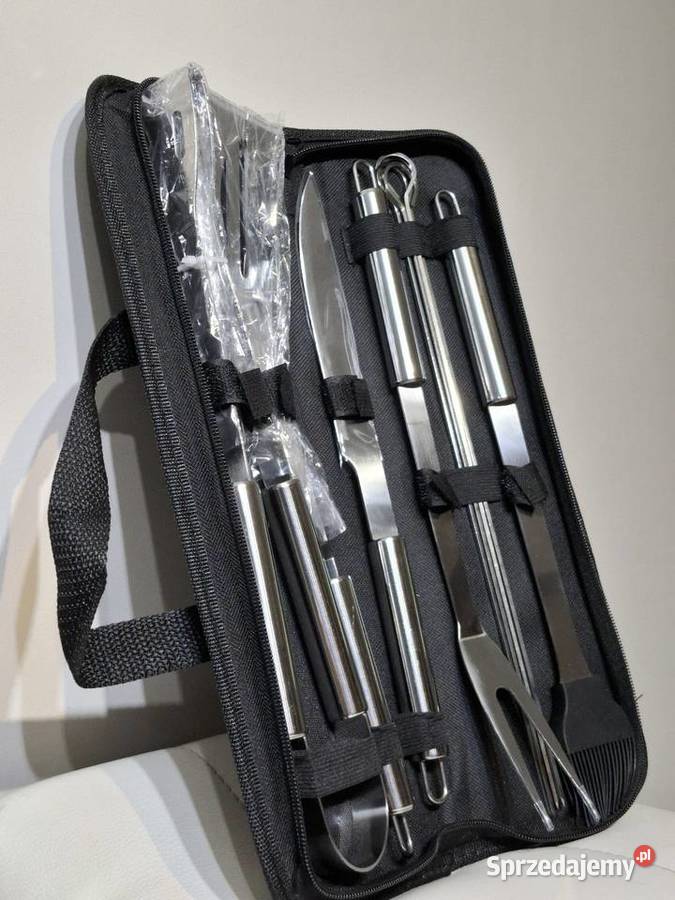 Akcesoria sztućce grillowanie Heckermann grill