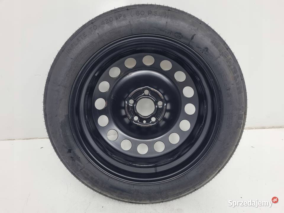 KOŁO DOJAZDOWE 12580 R17 9209872 5x108 Motoryzacja lubelskie Chełm
