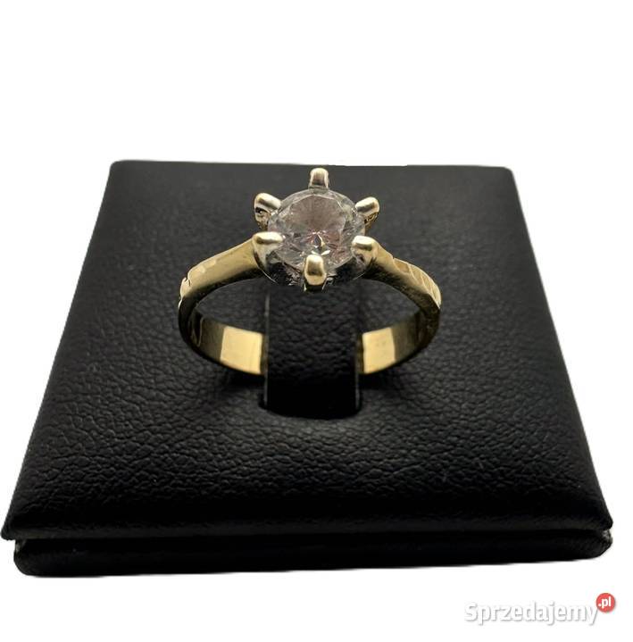 Złoty Pierścionek pr 333 244g R12 warmińsko-mazurskie