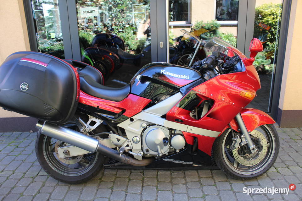 Kawasaki ZZR 600 kufry turystyczny śląskie Gostyń