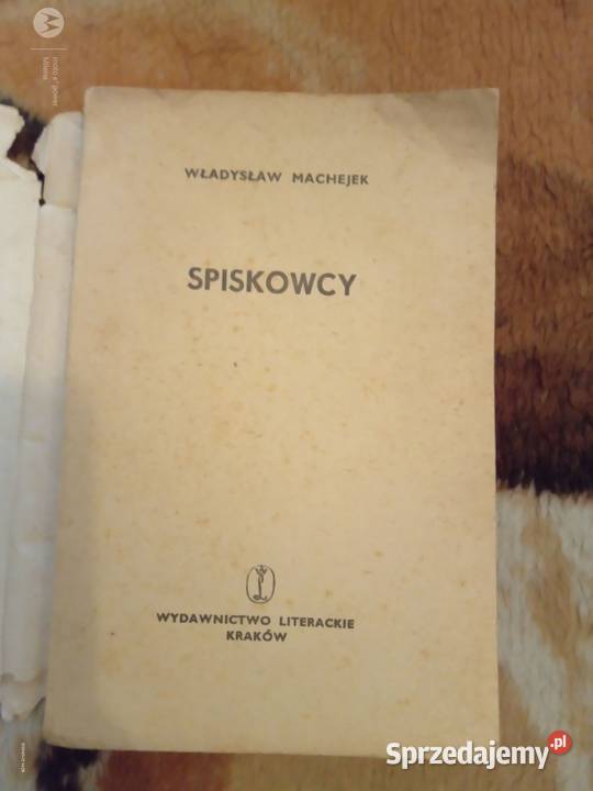 Sprzedam książkę Władysław Machejek Spiskowcy małopolskie Bukowno