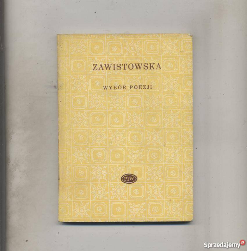 Wybór poezji Proza i poezja Szczecin sprzedam