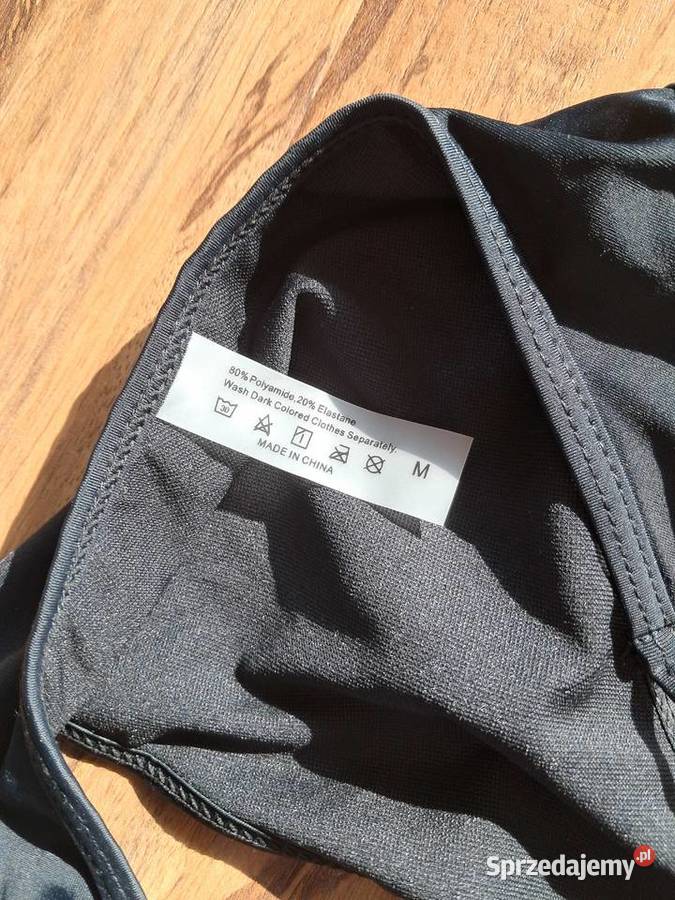 nowy czarny strój kąpielowy rozmiar brak metki Sandomierz