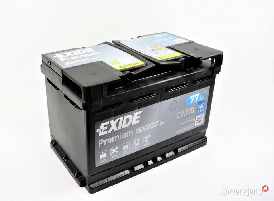 Akumulator Exide Premium 77Ah 760A EA770 osobowe Radom