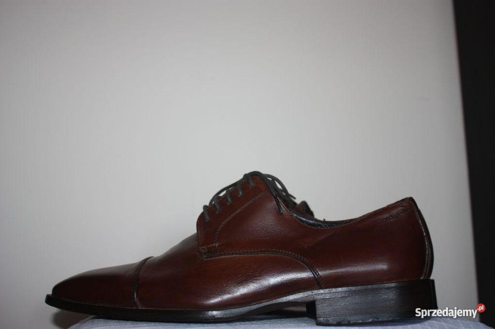 Buty męskie skóry Salamander 41 NIŻSZA Oława