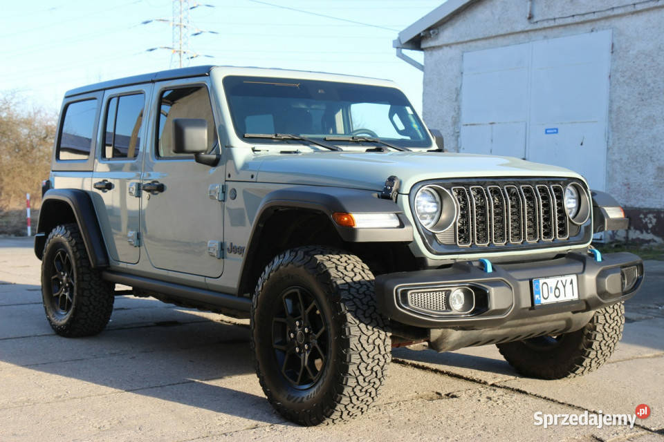 Jeep Wrangler 2024r 20 HYBRYDA 16567K Plugin 375 system Start-Stop Nysa