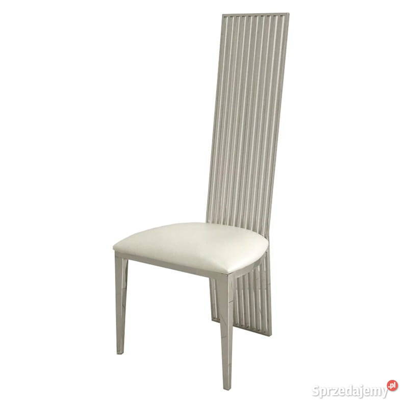 Krzesło glamour Parker nowoczesne białe czarne 45cm mazowieckie Warszawa