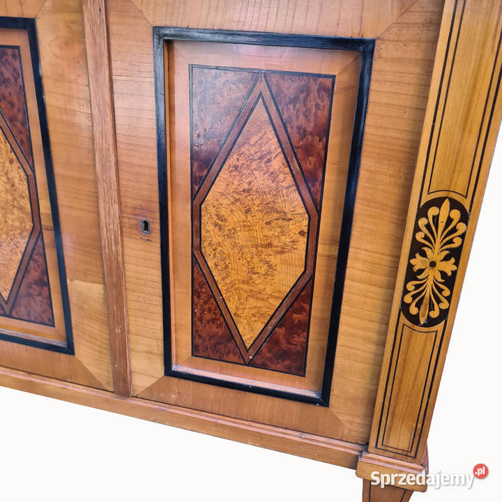 WSPANIAŁA SZAFKA INTARSJOWANA Szczecin