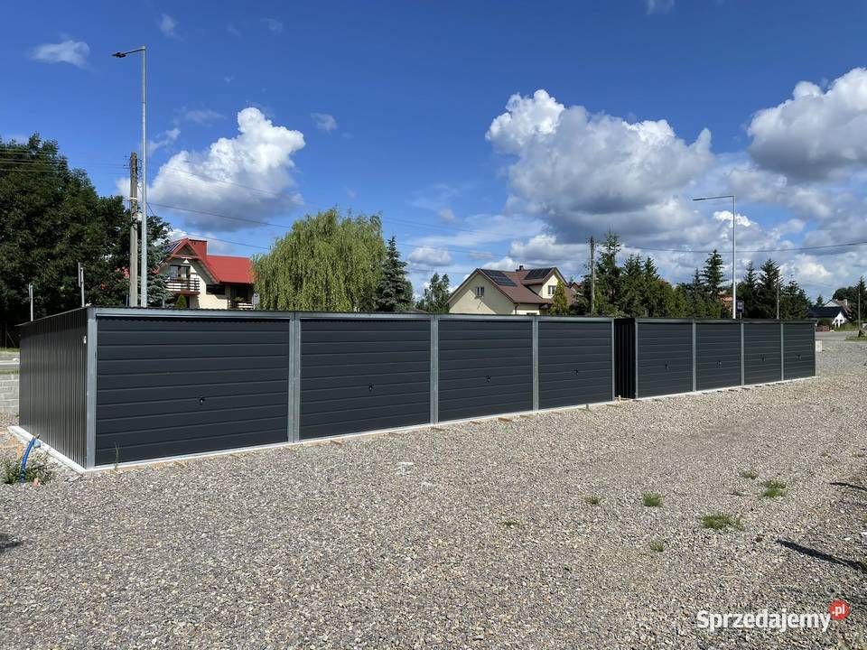 Garaż blaszany 12x5 Wzmocniony PROFILAMI Sandomierz sprzedam