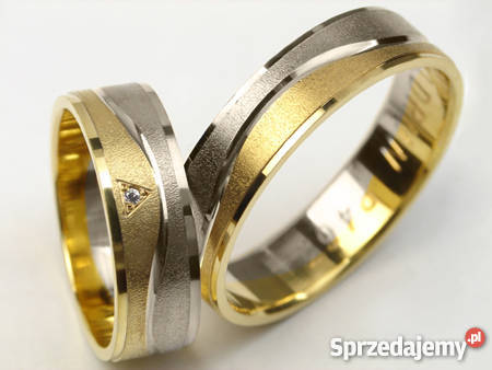 OBRĄCZKI ŚLUBNE GOLDRUN 25 złote Zabrze