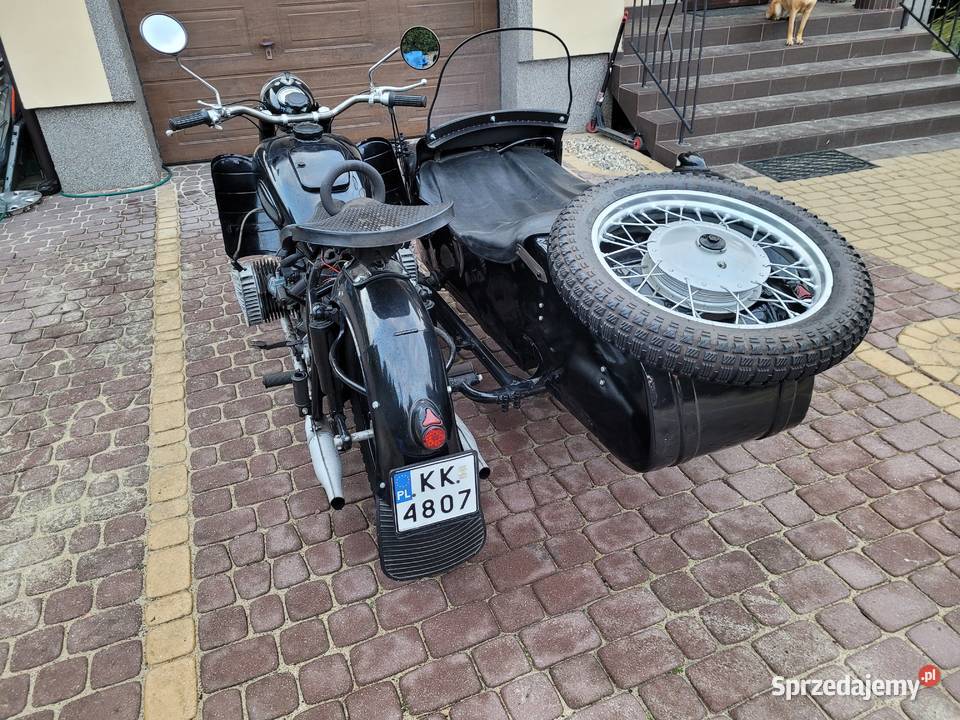 Sprzedam k750 m72 ural Rok produkcji 1967 Płock