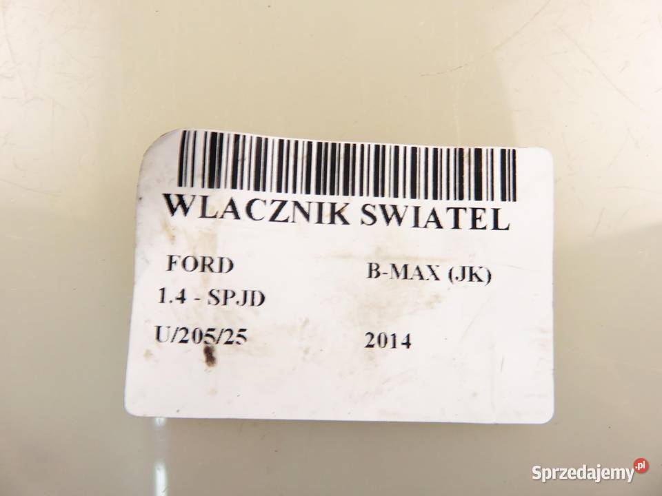 WŁĄCZNIK ŚWIATEŁ FORD B JK AV1T13D061CC małopolskie