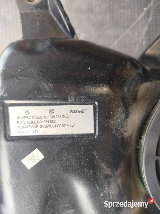 Subwoferrbox Sw BOSE Harkabuz
