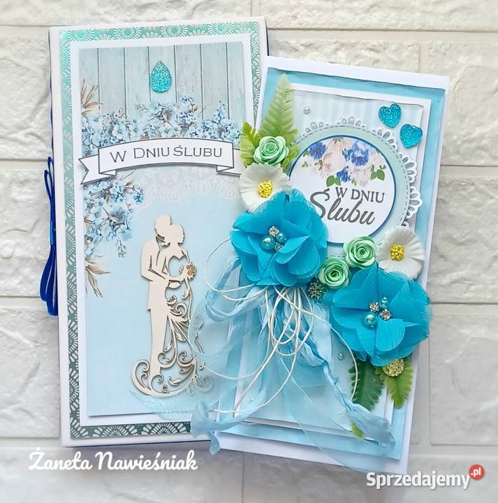 Ślub kartka ślubna pamiątka Mszana Dolna