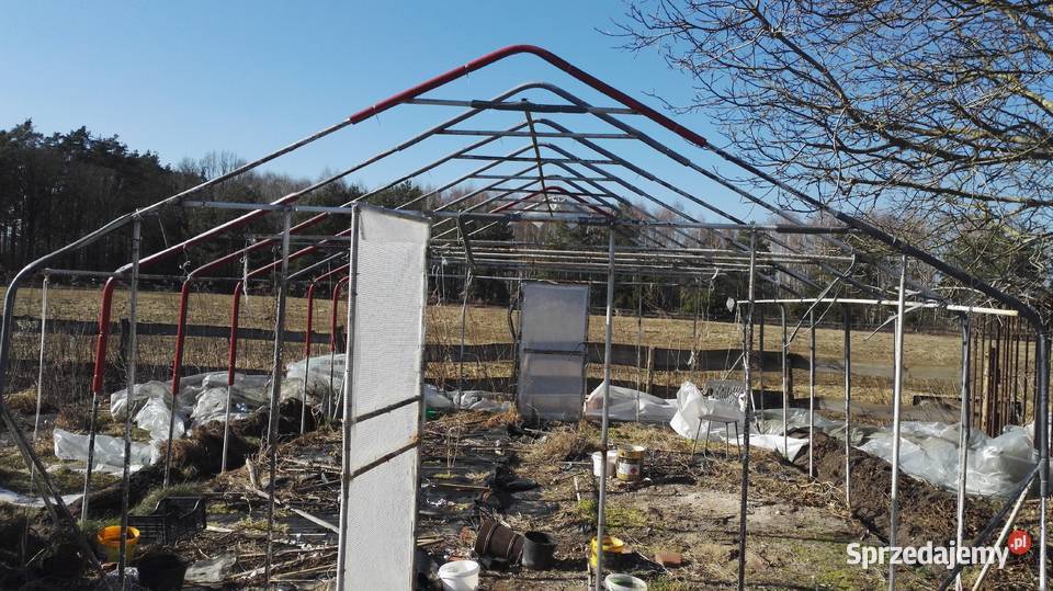 Stelaż do filiżanka tunel ogrodowy opolskie Dąbrówka Dolna