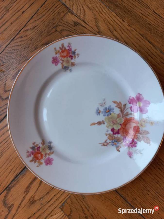 porcelana zabytkowy talerzyk Cmielów Piastów