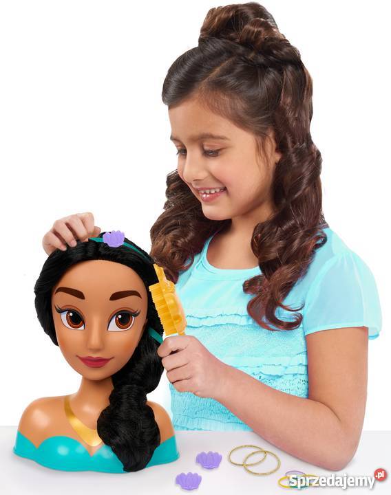 Głowa do czesania stylizacji DISNEY Księżniczka Mogilany