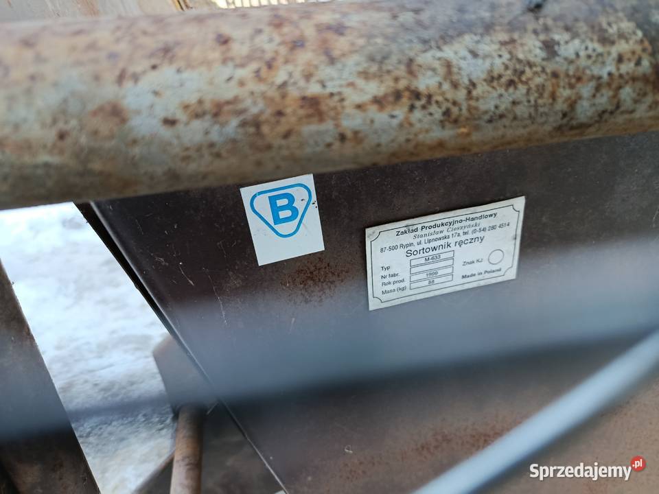 Sortownik do ziemniaków elektryczny nieuszkodzony małopolskie Limanowa