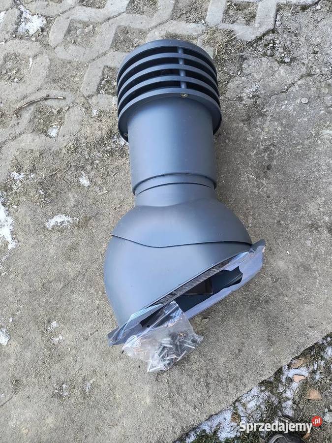 Kominek wentylacyjny fi 125 antracyt małopolskie Rożnów