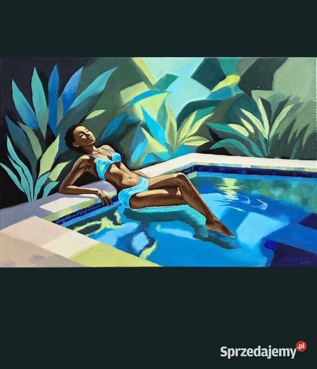 Obraz ręcznie malowany śląskie