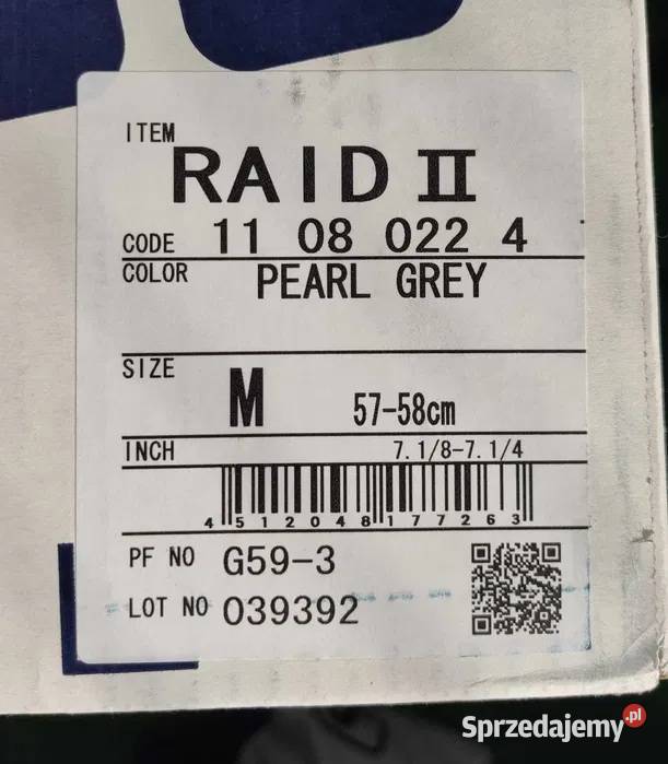 Kask SHOEI RAID II Rozmiar M 5758 Kaski Kraków