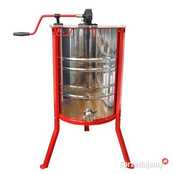 Miodarka 2 ramkowa ręczna uniwersalna ze stali podkarpackie Posada Jaśliska sprzedam