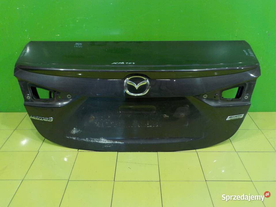 MAZDA 3 BM III 22 D 15r SEDAN 4D klapa tyl mazowieckie Suków sprzedam