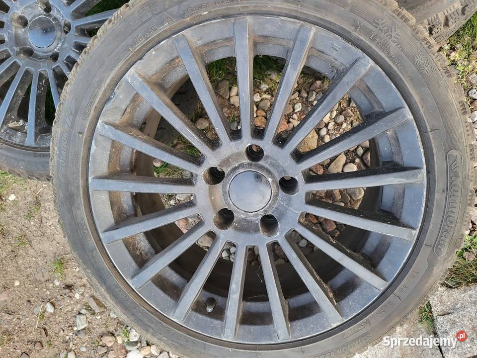 Felgi aluminiowe 8j 5x112 mercedes audi 22545 17 Średnica 17" mazowieckie Pułtusk